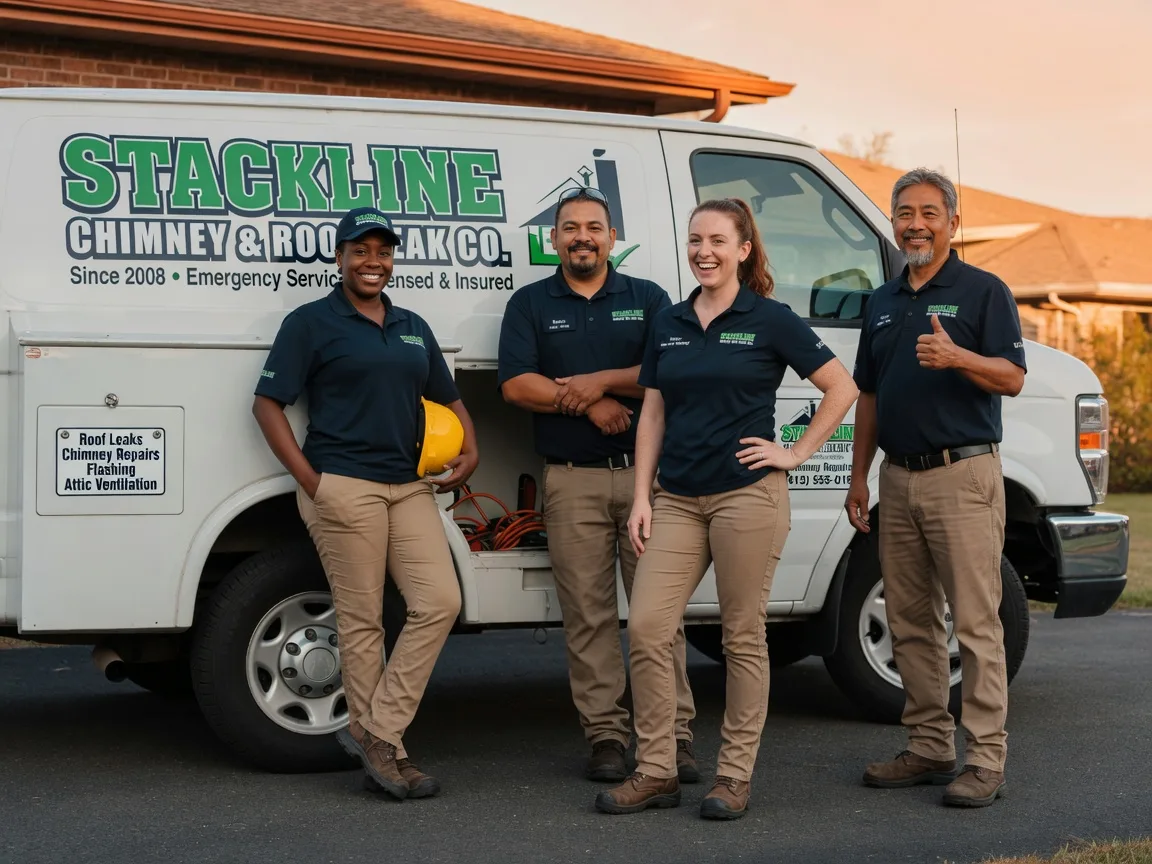 Chimney flashing repair company in Elkhart, IL